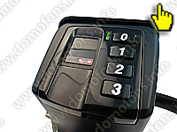 Биометрический автономный замок «ADEL 3398-B» кнопки управления сканер отпечатка пальца